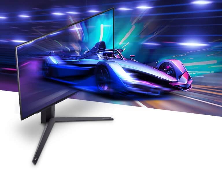 Ekran OLED o częstotliwości odświeżania 240 Hz i czasie reakcji 0,03 ms (GtG)