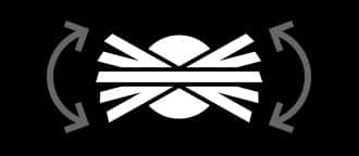 Monitor z regulacją obrotu na boki