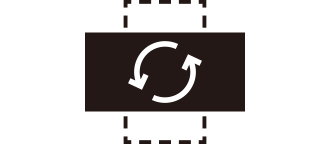 Monitor z regulacją obrotu w pionie.