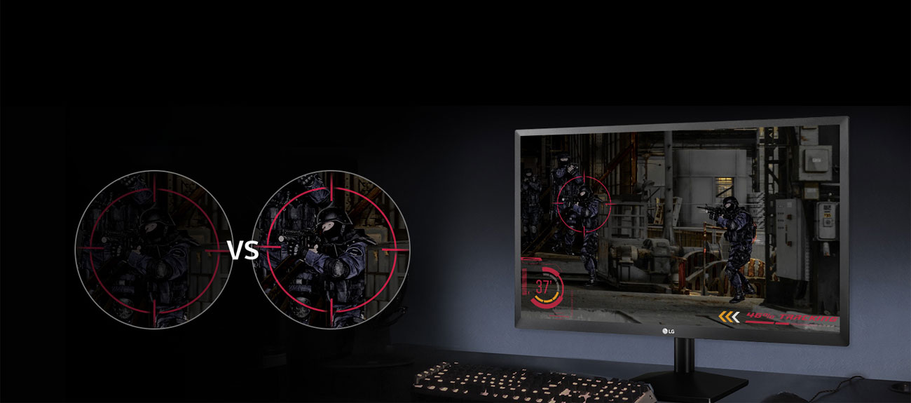 LG 27MK430H Funkcje dla graczy