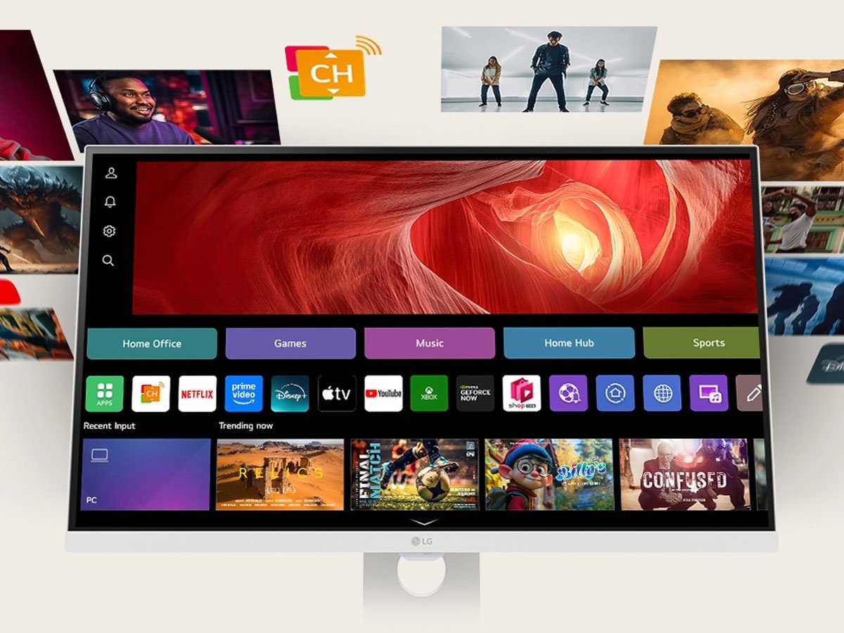 LG Smart Monitor 27U731SA-W