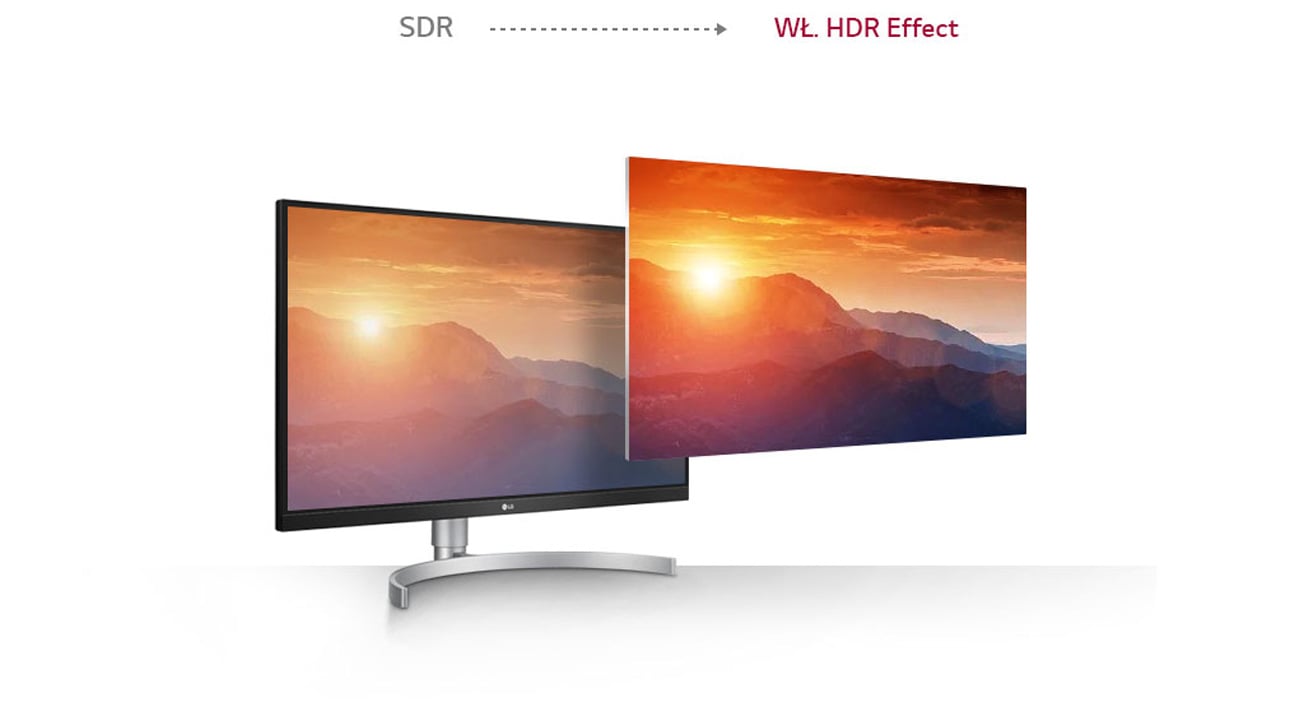 LG 27UK850-W 4K HDR - Monitory LED 27