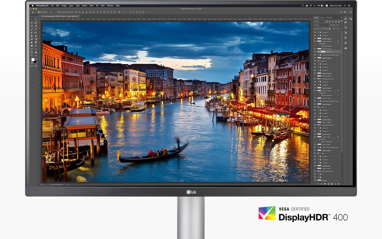 Monitor z technologią VESA DisplayHDR™ 400 pozwala całkowicie zatracić się w widowisku