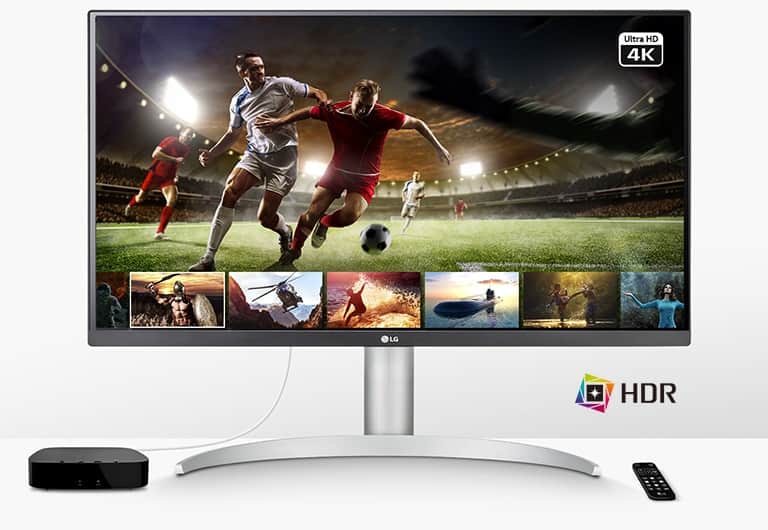 Monitor zapewniający obraz HDR w rozdzielczości 4K