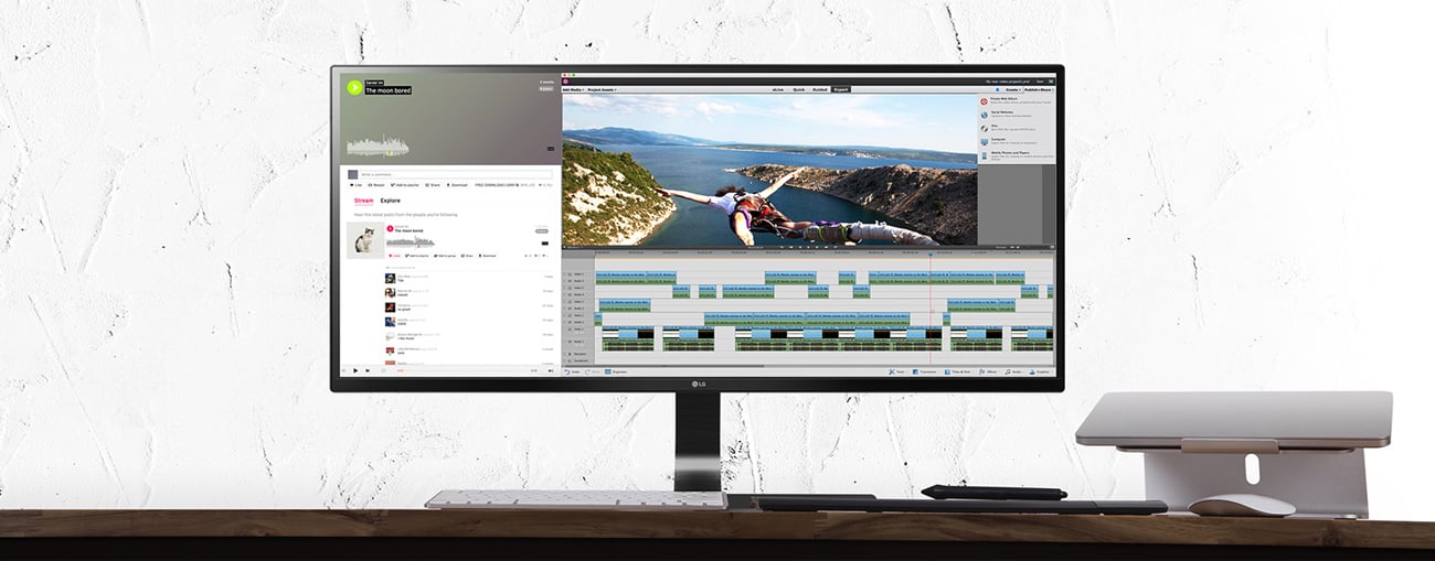 LG 29UM59-P czarny - Monitory LED 32