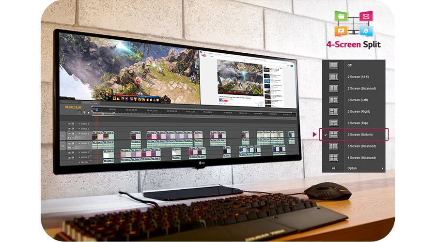 LG 29UM67-P czarny - Monitory LED 32