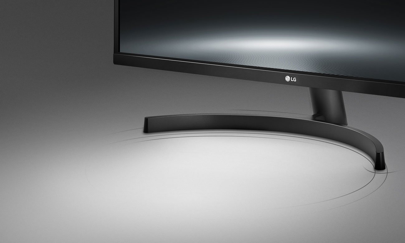 LG 29WK500-P Podstawka Edge-Arc Wszechstronna elegancja Podstawka Edge-Arc