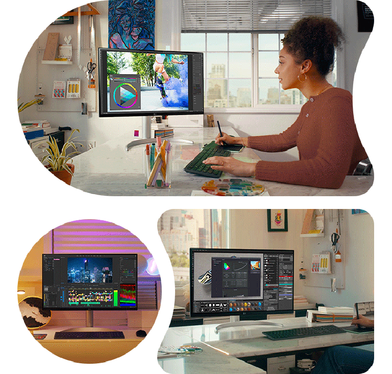 Monitor UHD 4K IPS Black o przekątnej ekranu 32” ze