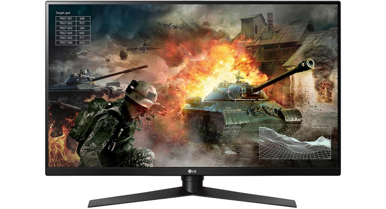 Gamingowy monitor LG 32GK850G-B do gier, dla graczy
