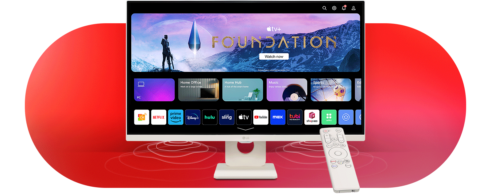 LG MyView Smart Monitor 27SR50F-E - Monitory LED 27