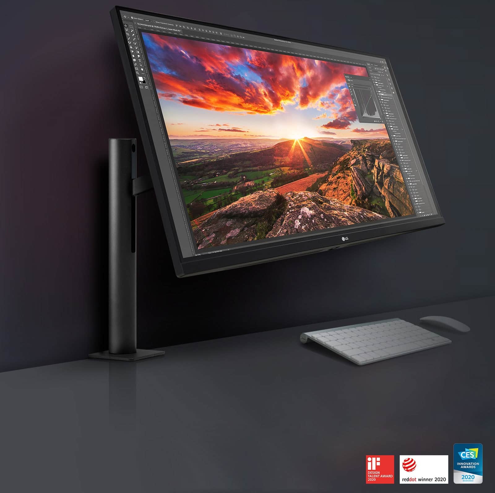 LG UltraFine™ Display Ergo: Zaprojektowany pod kątem Twoich potrzeb