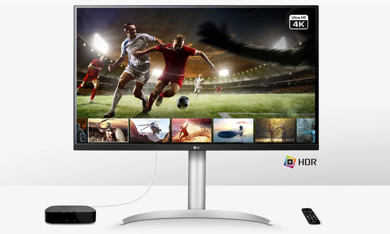 LG 32UP55NP-W rozdzielczość 4K