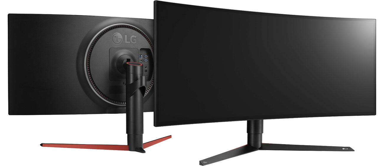 Monitor LED LG 34GK950F Curved NanoIPS 34GK950F-B Przód, tył