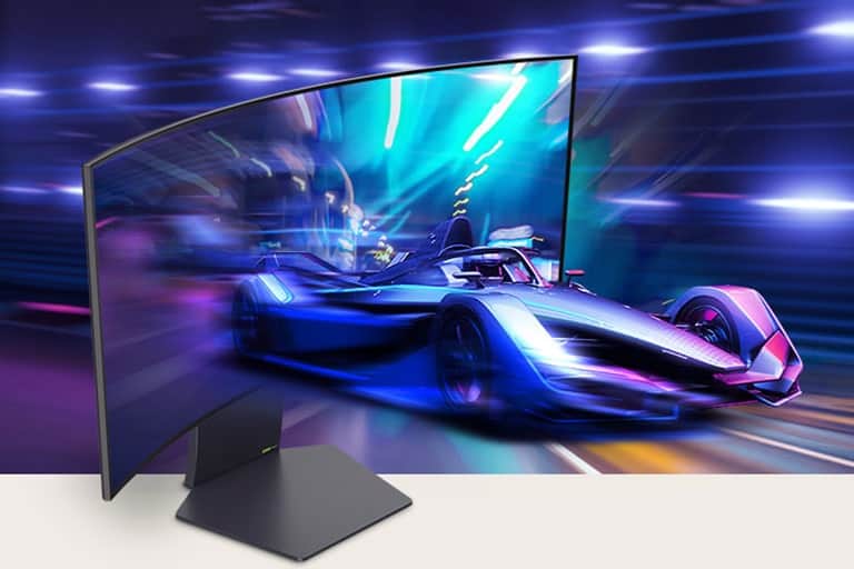 Ekran OLED o częstotliwości odświeżania 240 Hz i czasie reakcji 0,03 ms (GtG)