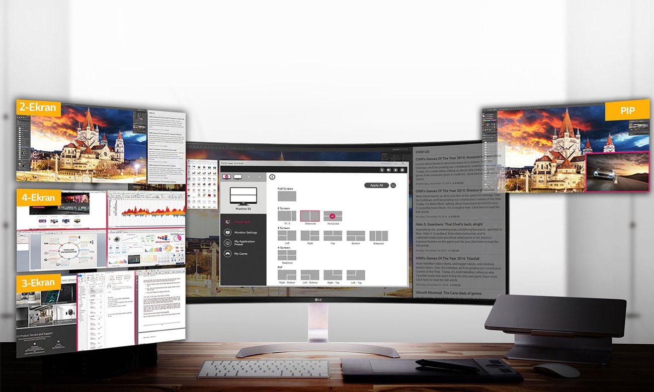 LG 34UC99-W OnScreen