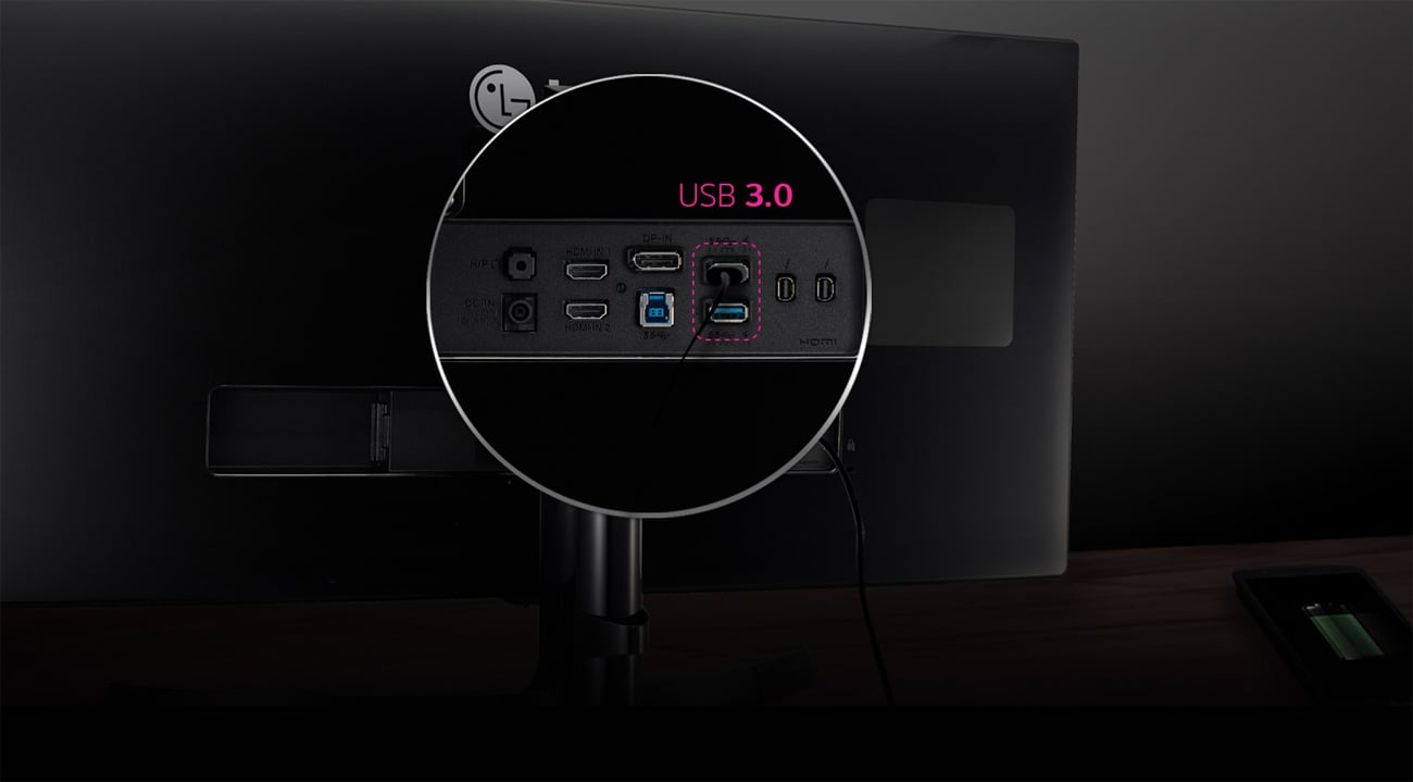 LG 34UM88-P USB 3.0