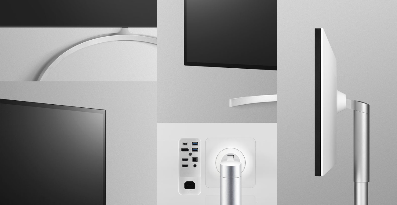 LG 34WK95U Ergonomia