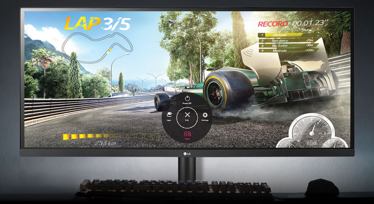 Monitor do domu i do biura LG 34WL500-B