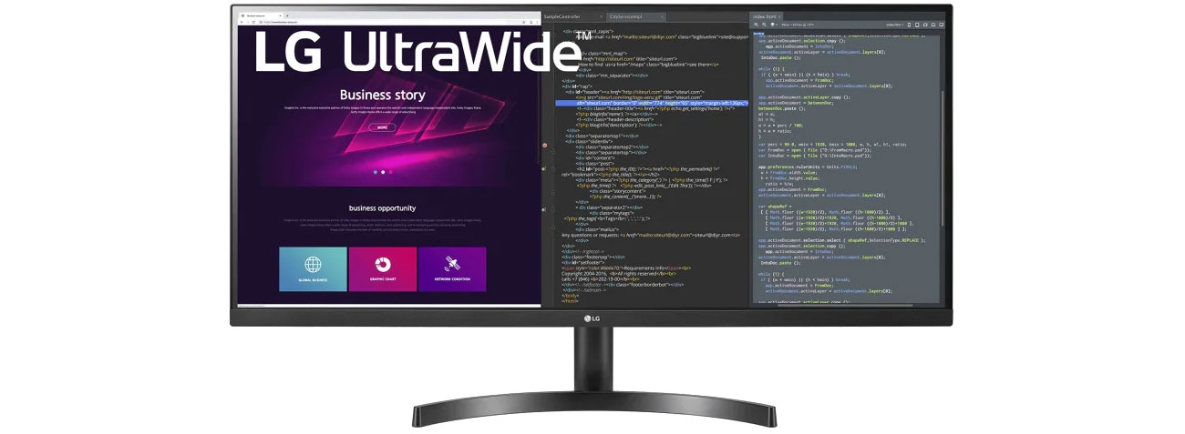 monitor dla graczy LG 34WN700-B