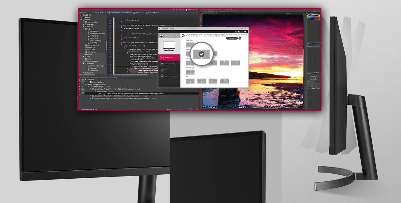 LG 34WN700-B - Ergonomia