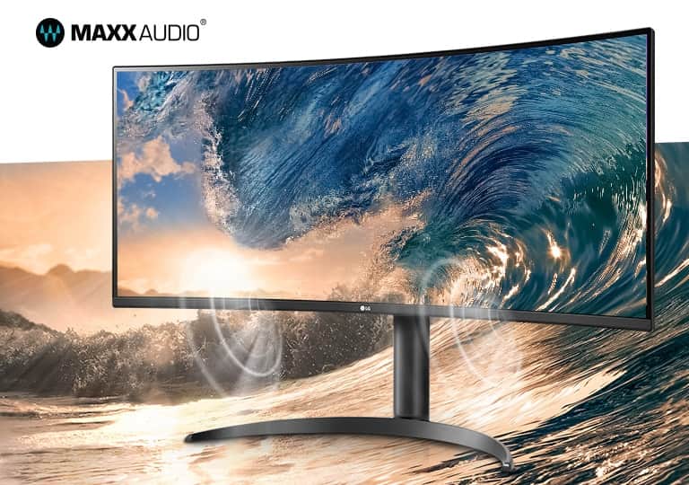 Wciągający dźwięk dzięki technologii MaxxAudio.