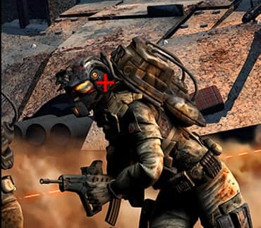 Tryb włączonego celownika