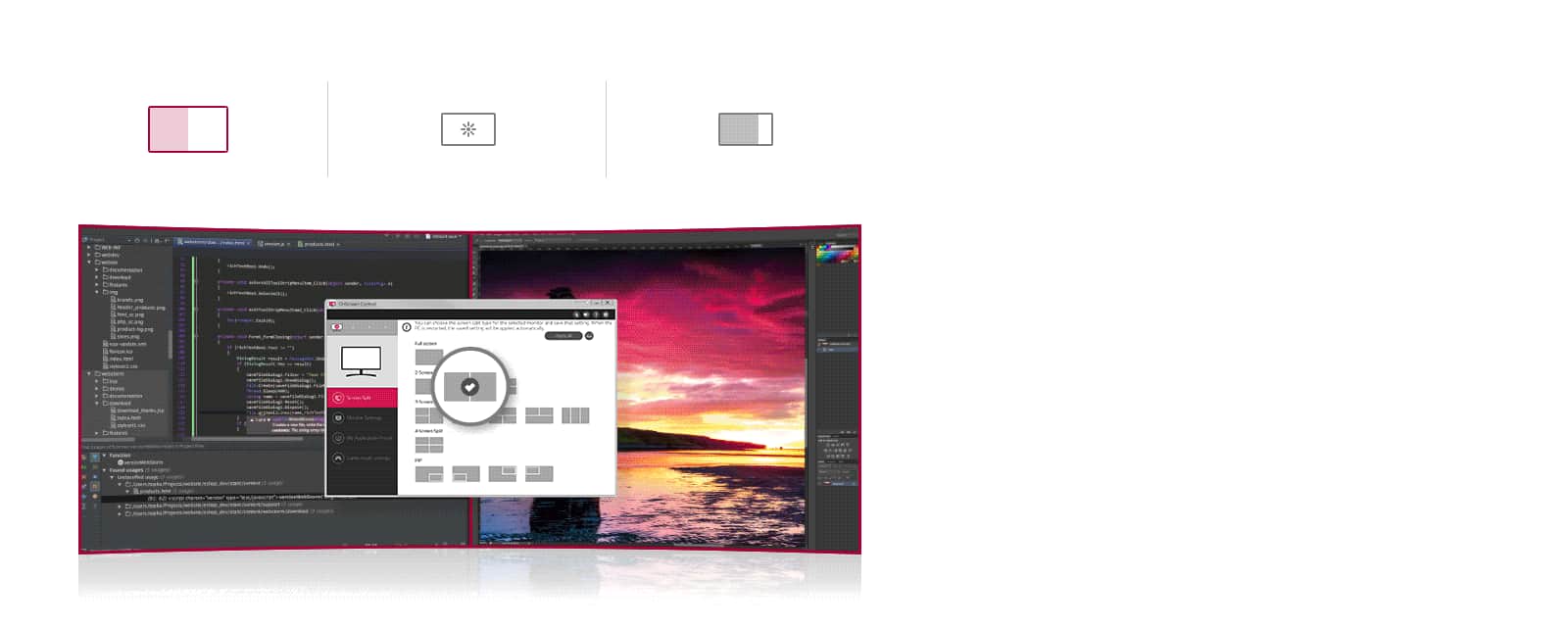 Funkcja OnScreen Control ułatwia obsługę urządzenia.