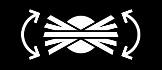 Monitor z regulacją obrotu na boki