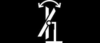 Monitor z regulacją kąta nachylenia