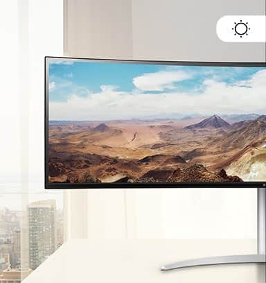 To jest scena w ciągu dnia. Ekran jest jaśniejszy niż w nocy.