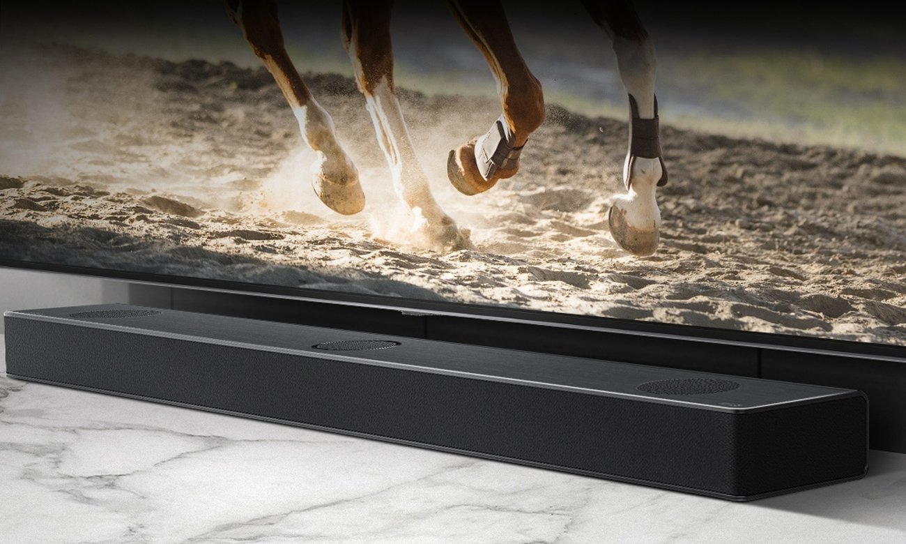 LG QNED863RE soundbar