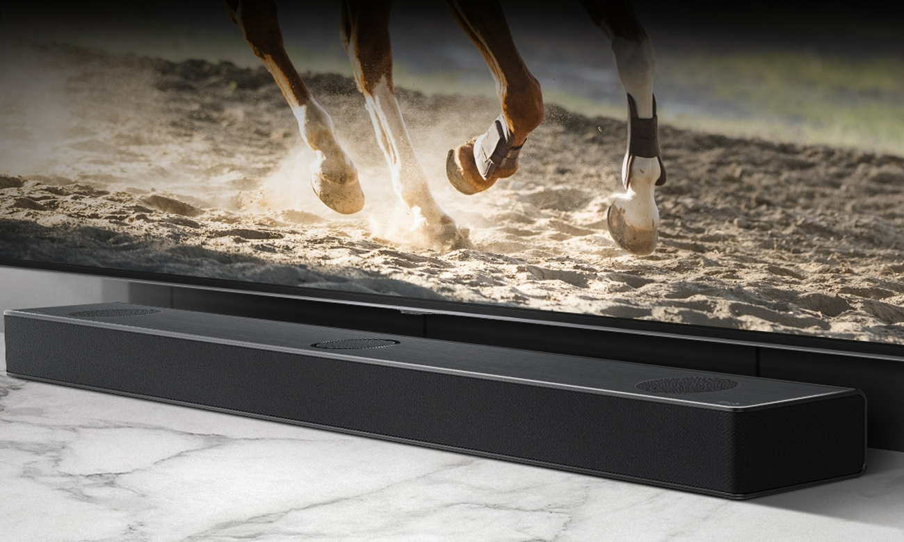 LG QNED863RE soundbar