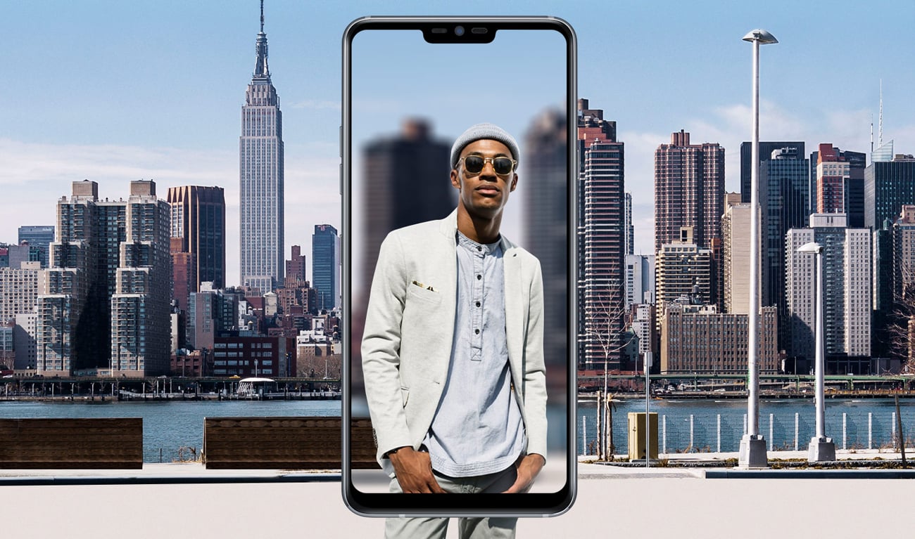 LG G7 ThinQ inteligentne rozoznawanie scenerii