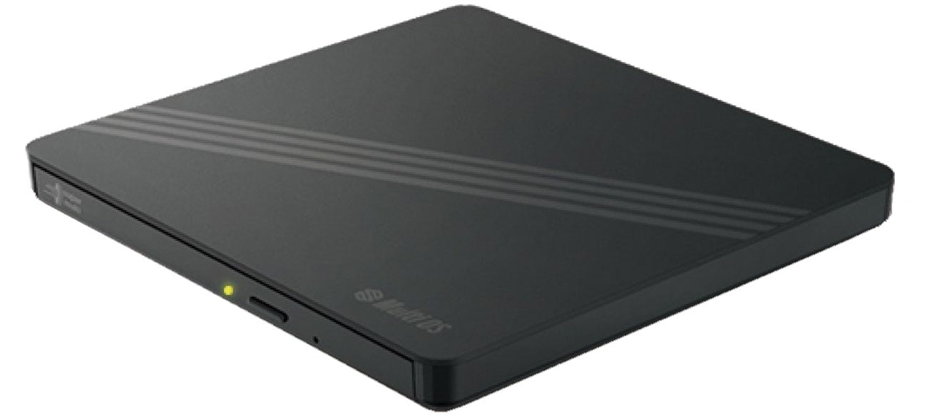 Zewnętrzna nagrywarka DVD LG MultiOS GPM1NB10 - Widok od przodu pod kątem