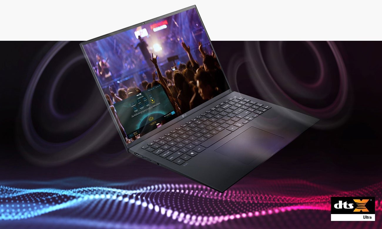 Porywający dźwięk LG GRAM 16