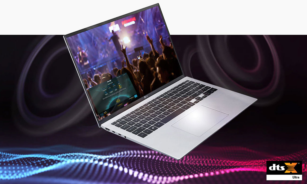 Porywający dźwięk LG GRAM 16