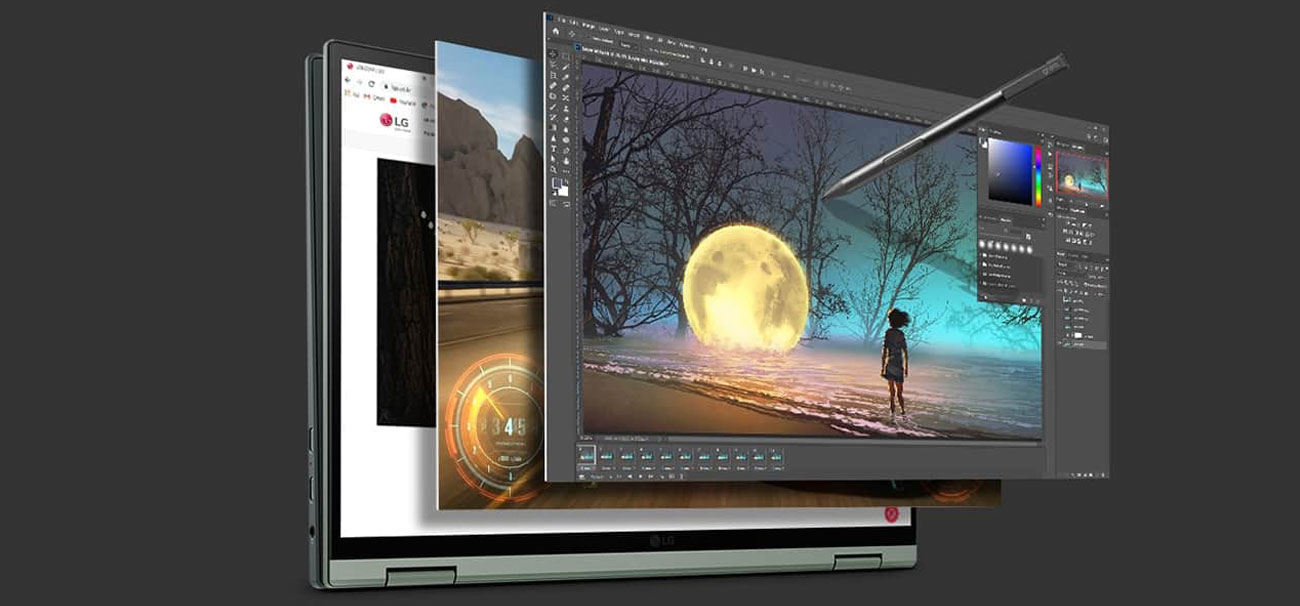 LG GRAM 2022 ekran