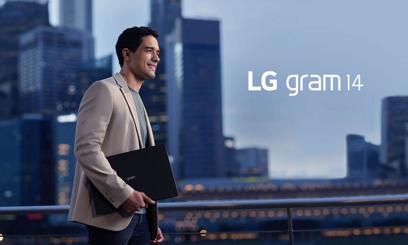 LG GRAM 2023 14ZB90R laptop ultralekki