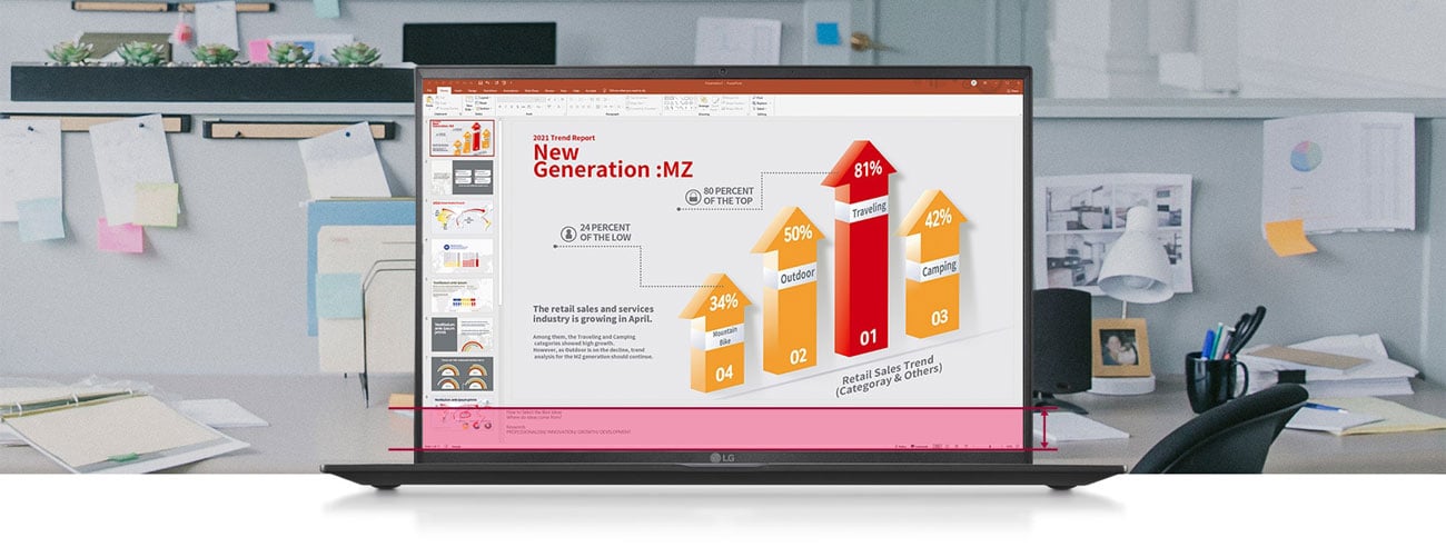 LG GRAM 2023 16ZB90R wygląd