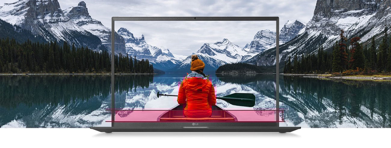 LG GRAM 2023 17Z90R wyświetlacz