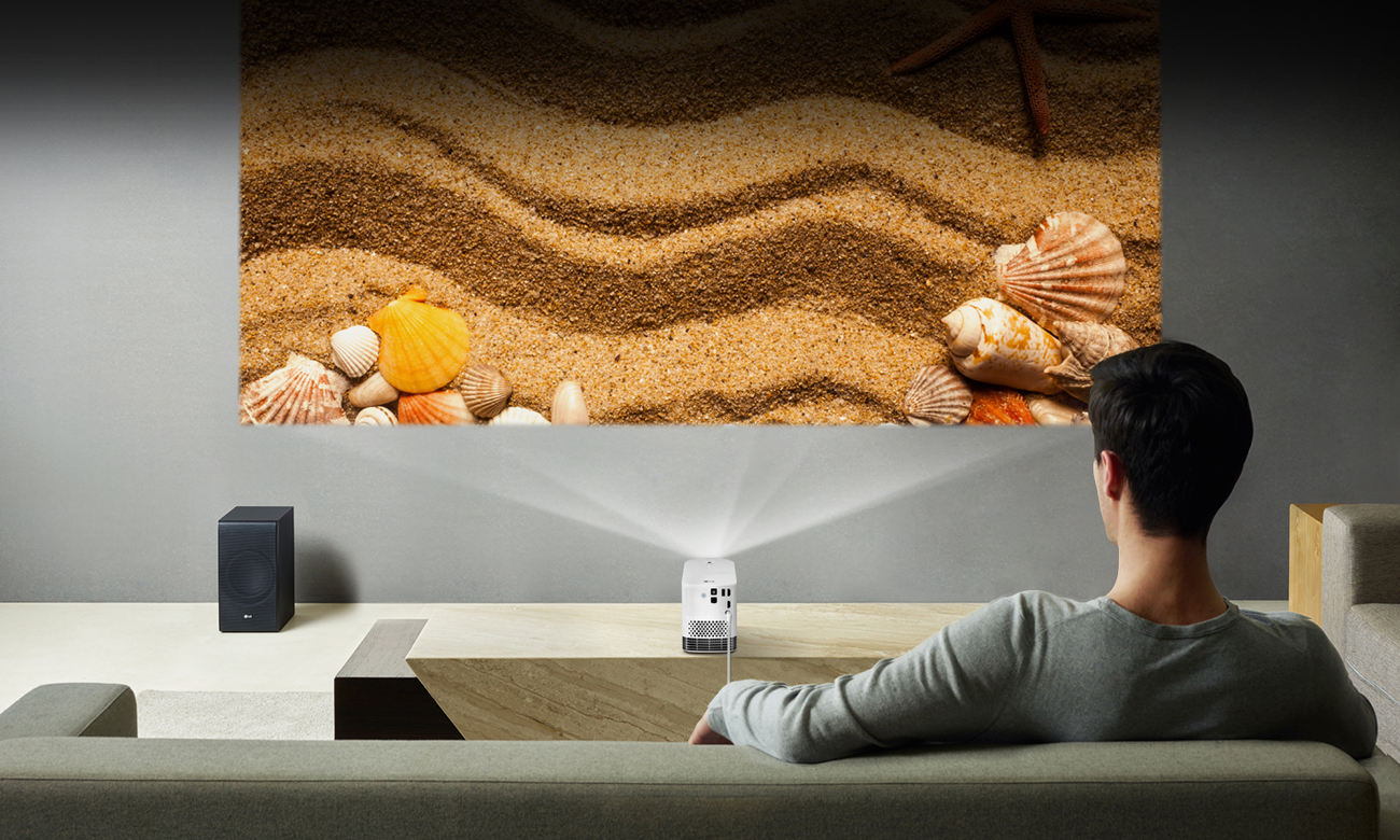 LG HF80JG Obraz Full HD