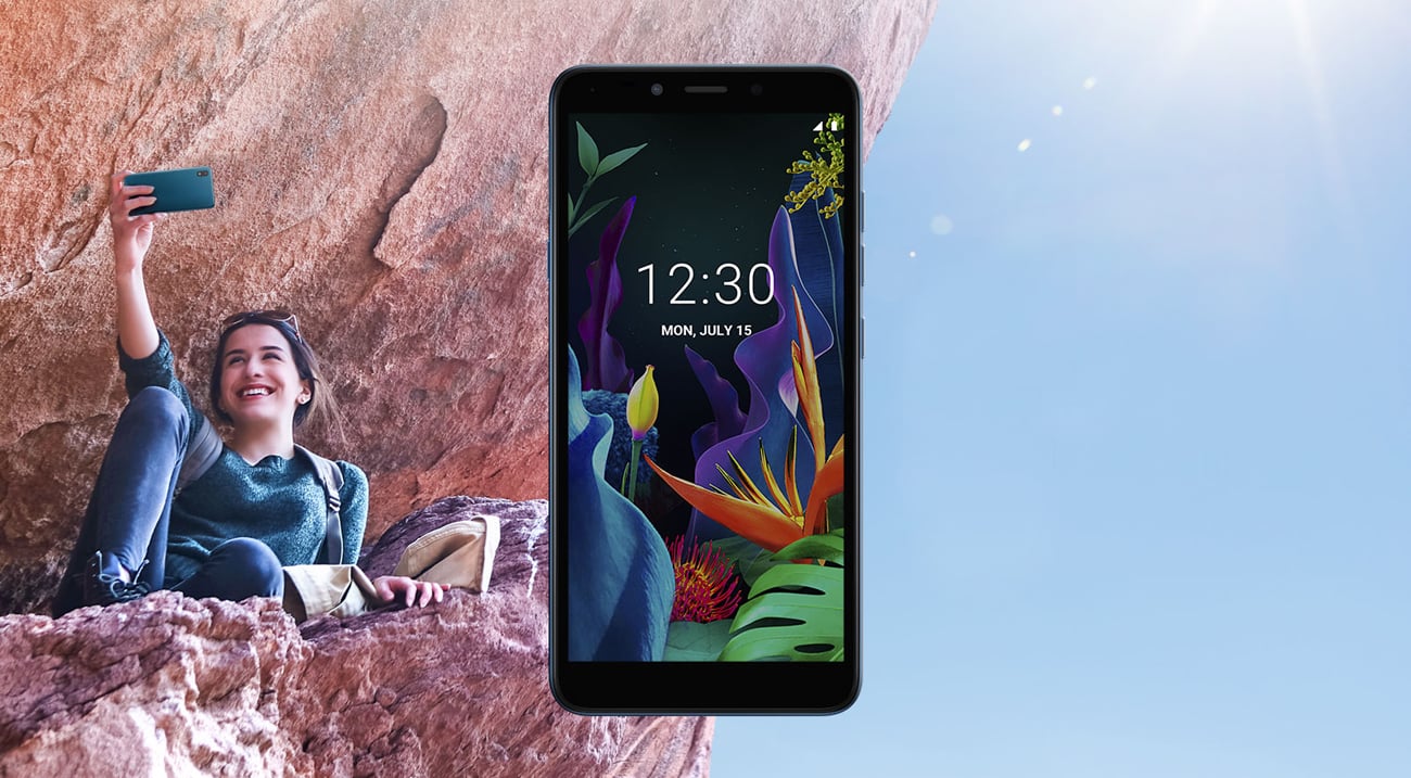 LG K20 elegancka obudowa