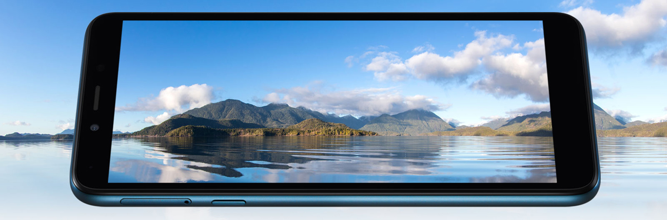LG K20 panoramiczny ekran fullview