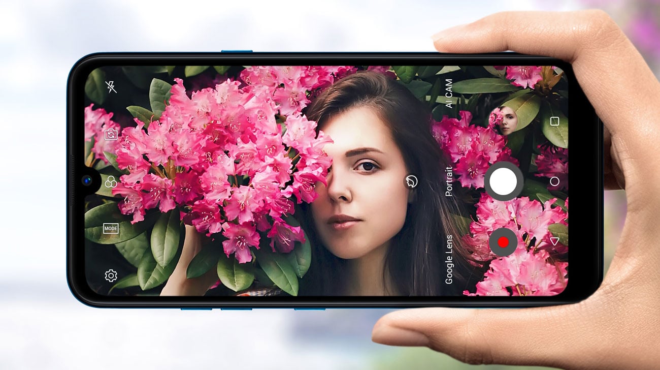 LG K50 podwójny aparat 12+2 Mpix autofocus