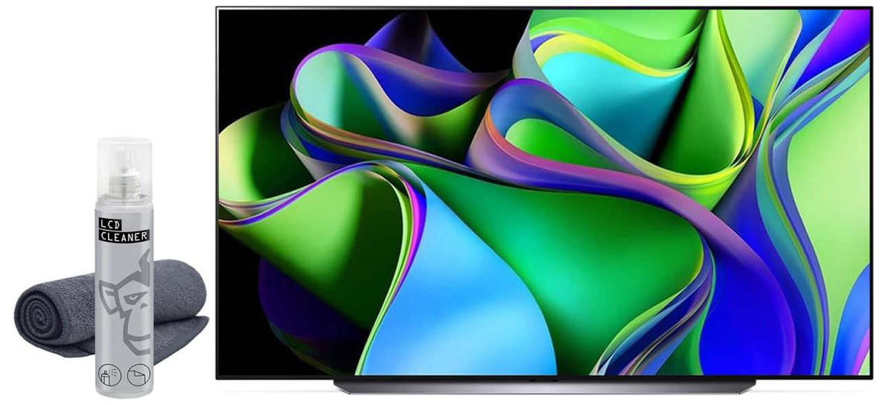Telewizor LG OLED83C31LA widok z przodu