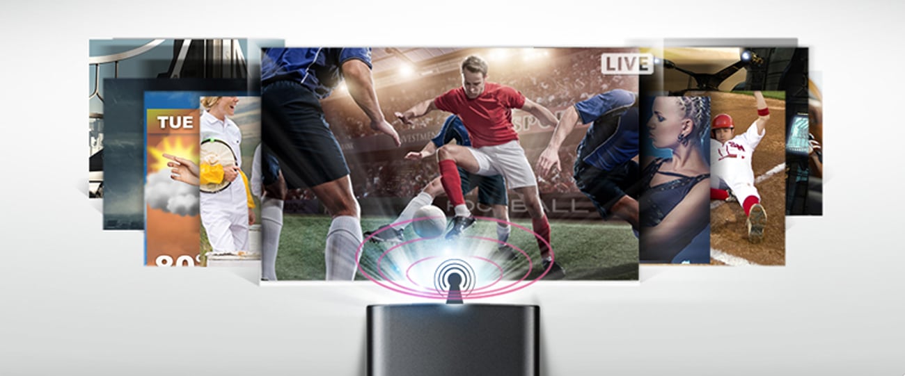 LG PF1000U LED DLP