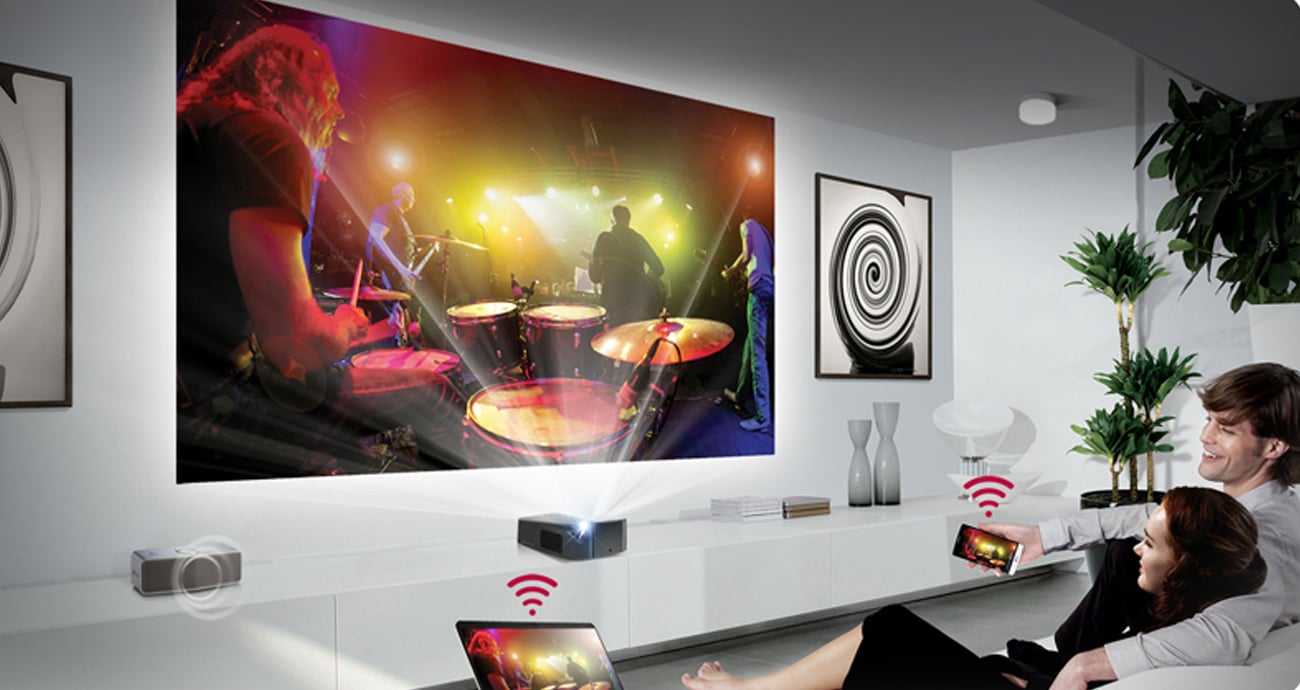 LG PF1000U LED DLP