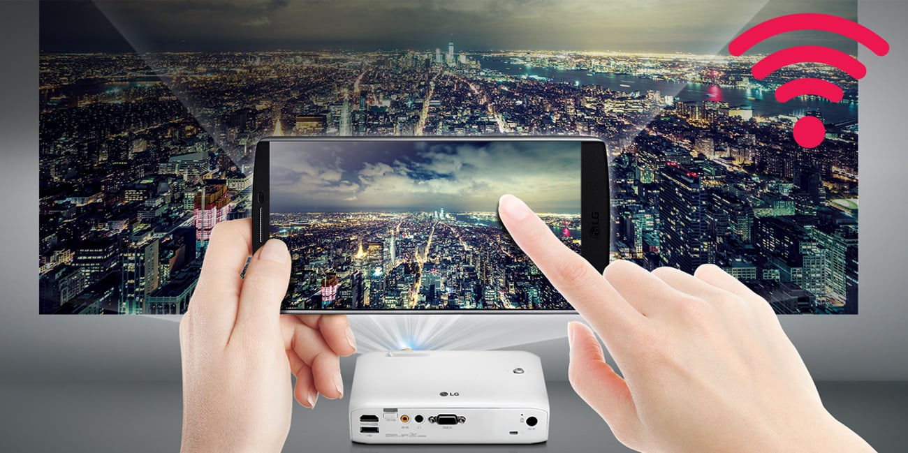 LG PF1000U LED DLP
