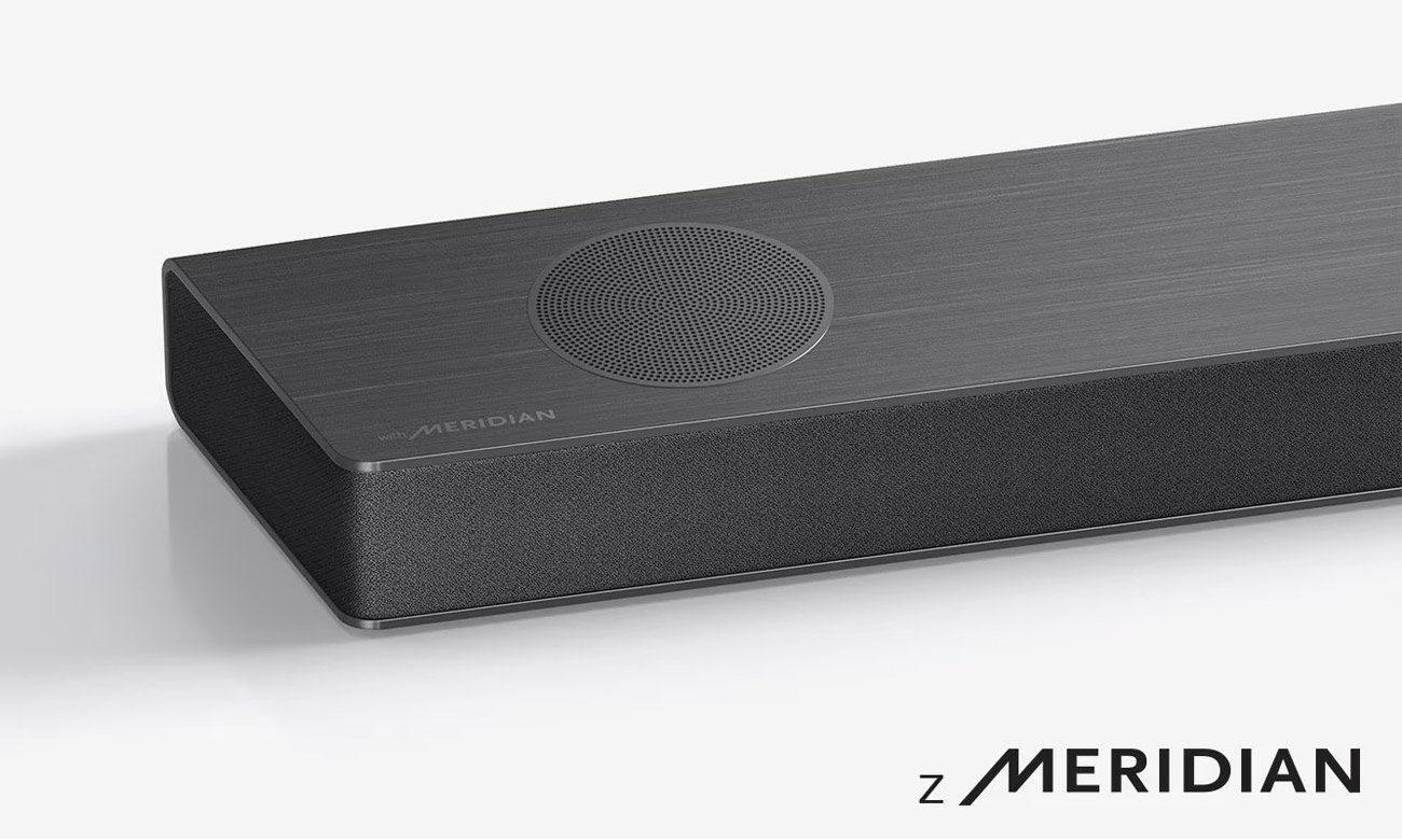 Soundbar LG S90QY widok z góry pod kątem