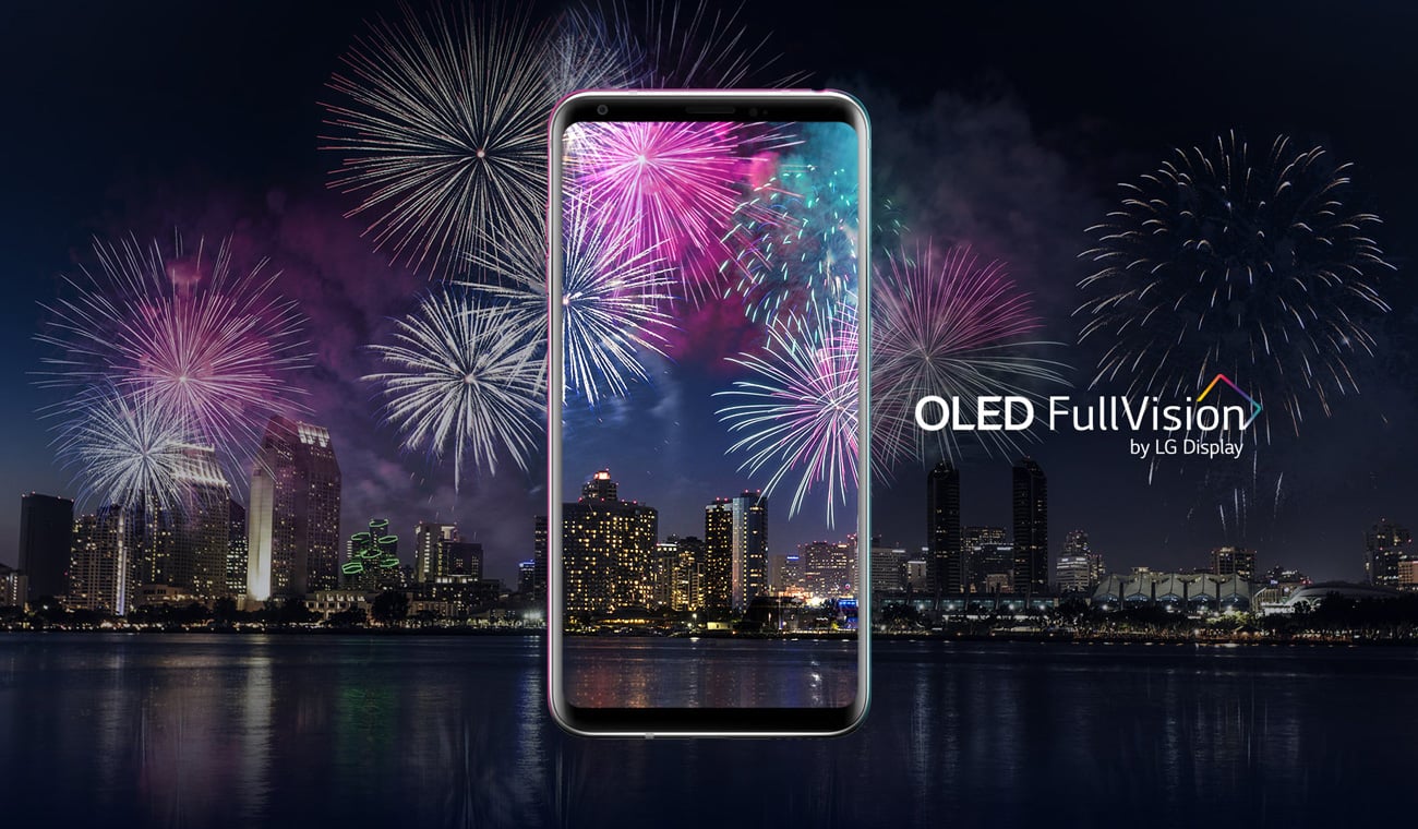 LG V30 OLED fullvision